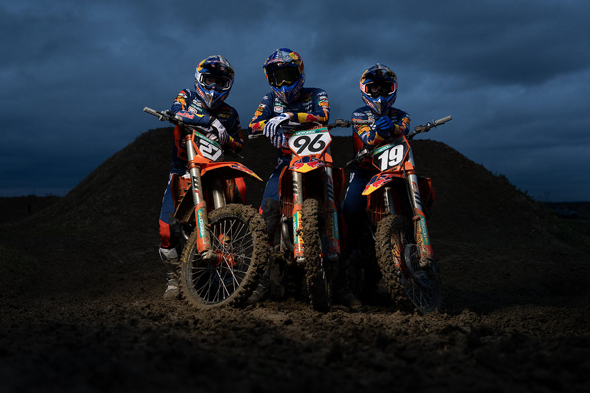 100% Partners with Red Bull KTM Factory Racing