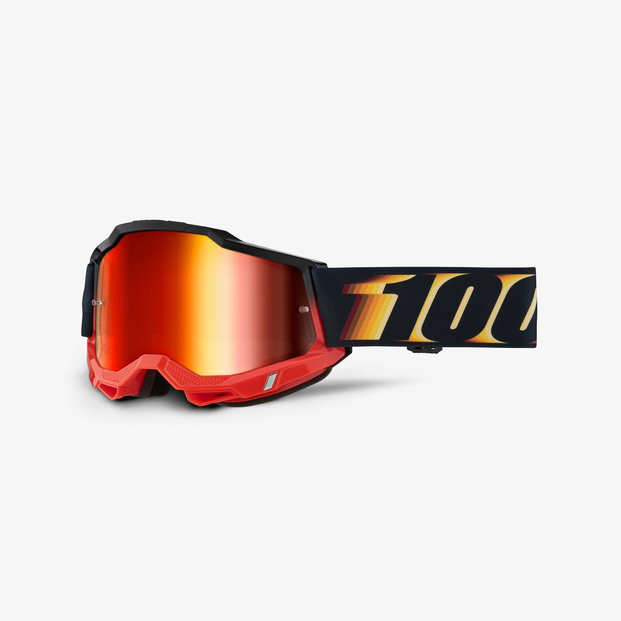 100% ACCURI 2 ENDURO - Gafas protectoras para bicicleta de montaña y  motocross (lentes transparentes)