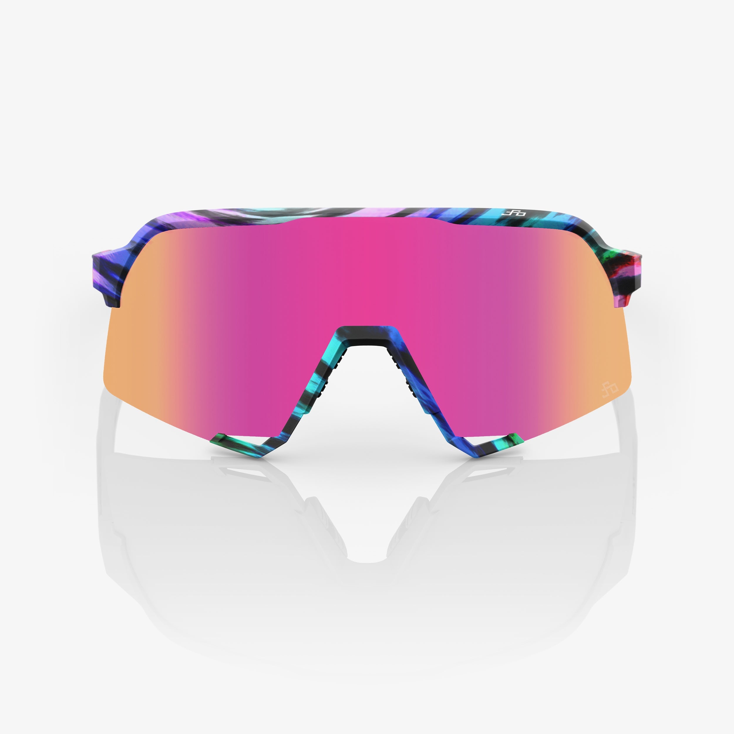 S3™ - Peter Sagan LE Soft Tact Tie Dye - Purple Multilayer Mirror Lens