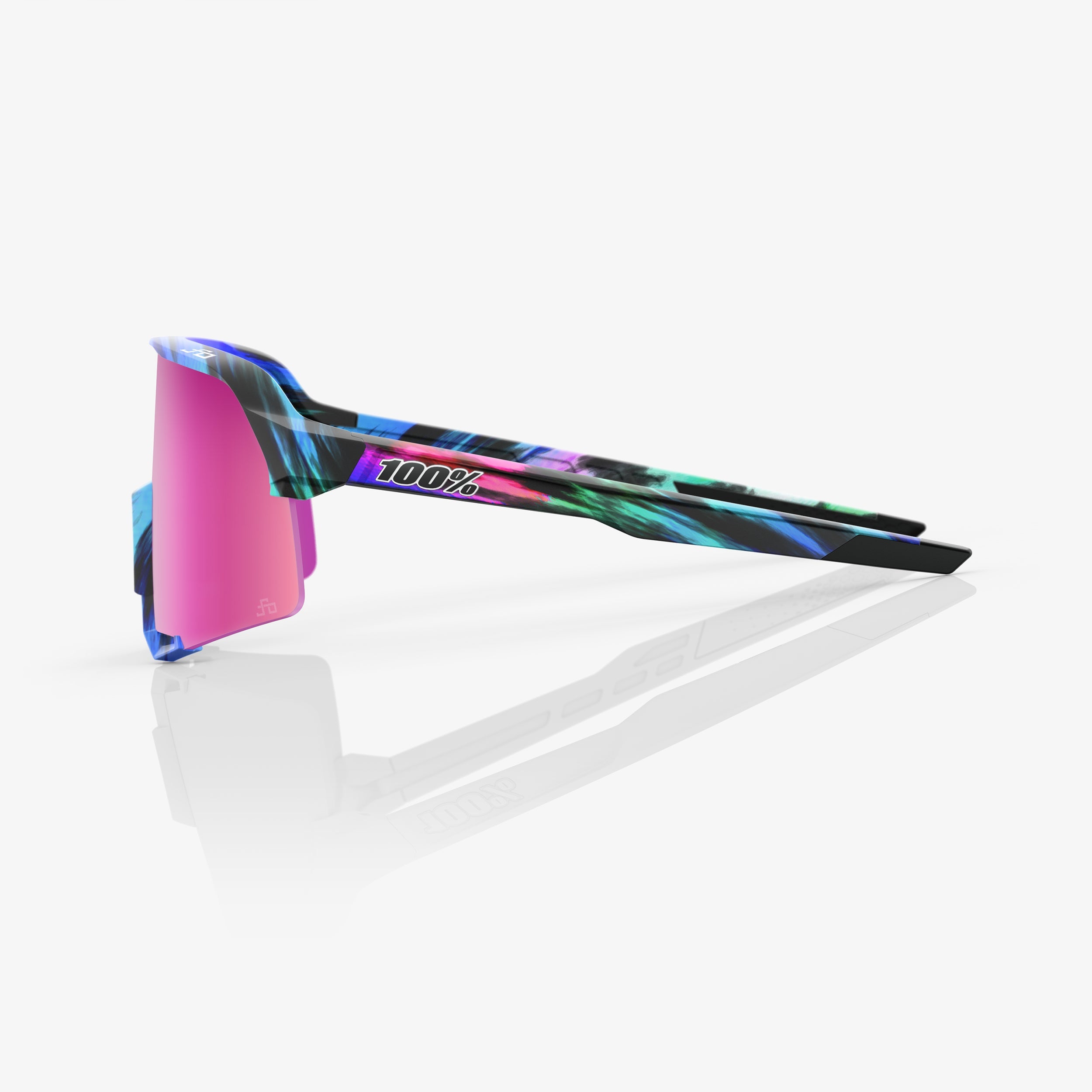 S3™ - Peter Sagan LE Soft Tact Tie Dye - Purple Multilayer Mirror Lens