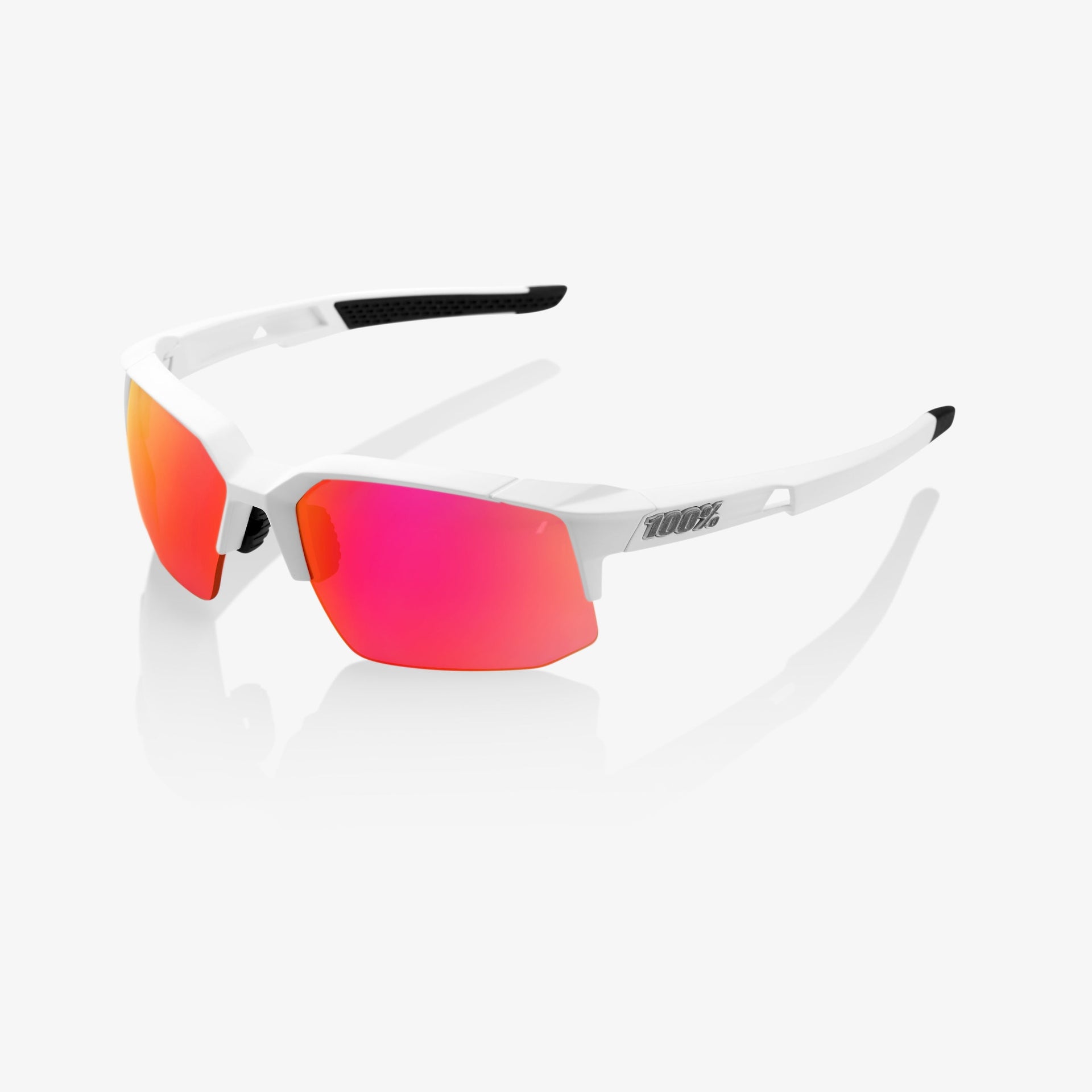 SPEEDCOUPE - Soft Tact Off White - Purple Multilayer Mirror Lens – 100%