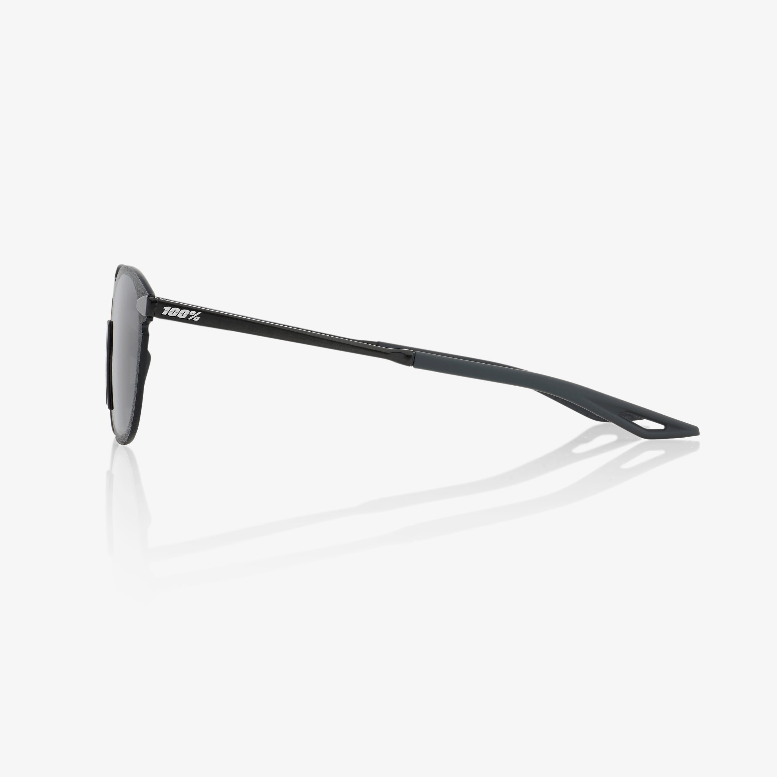 LEGERE ROUND - Polished Black - Smoke Lens - OS