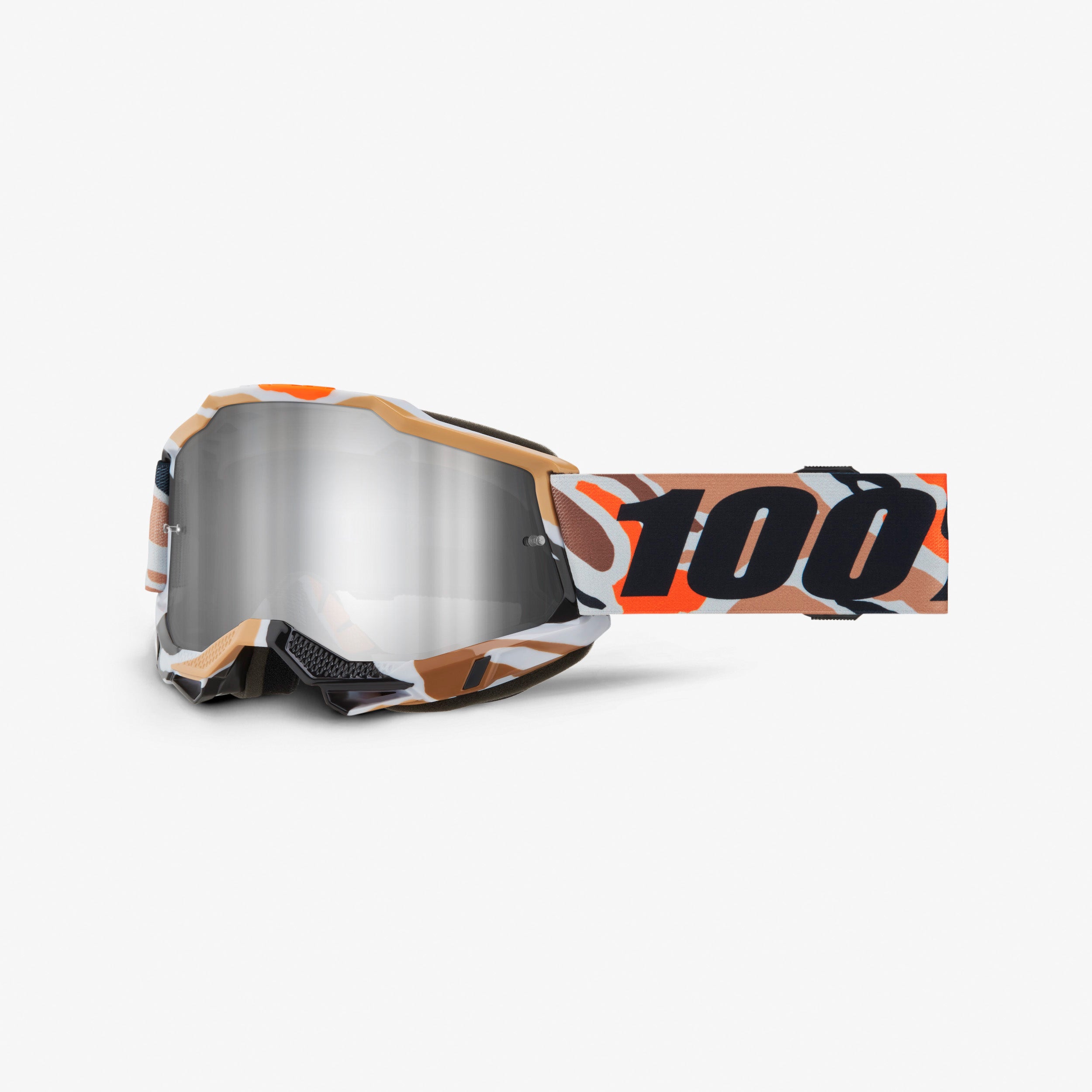 Gafas de motocross y bicicleta de montaña 100% Accuri 2 OTG, gafas  protectoras de carreras, con un paño de limpieza de lentes