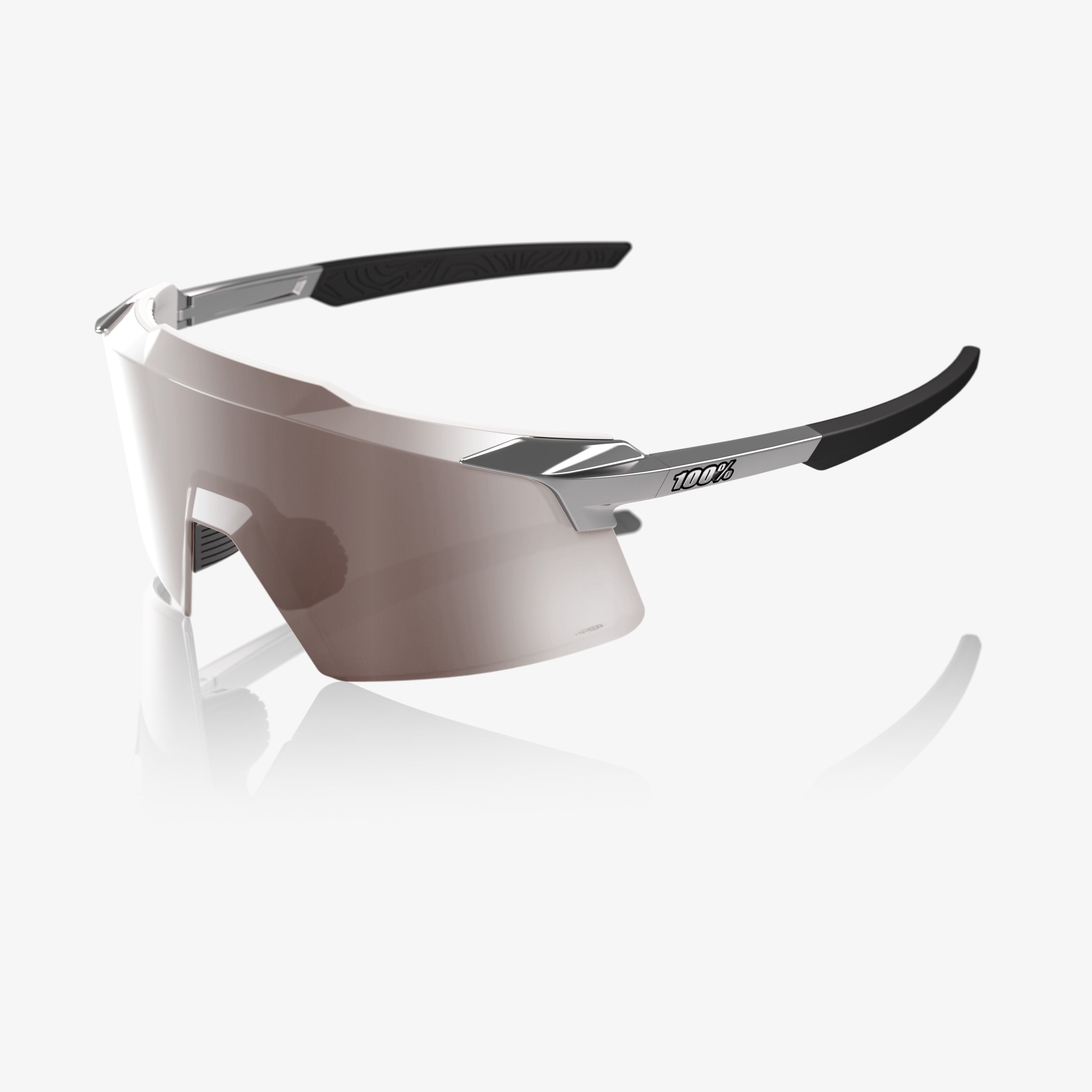 AEROCRAFT - Gloss Black Chrome - HiPER Silver Mirror Lens