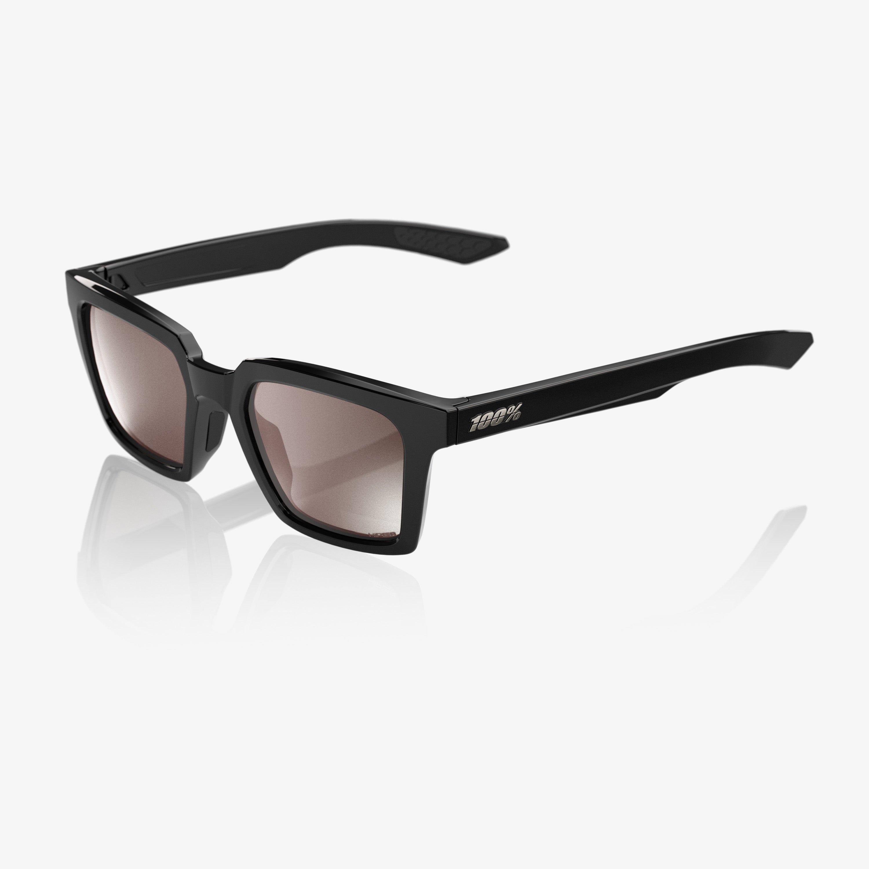 ERBA - Polished Black - HiPER Silver Mirror Lens