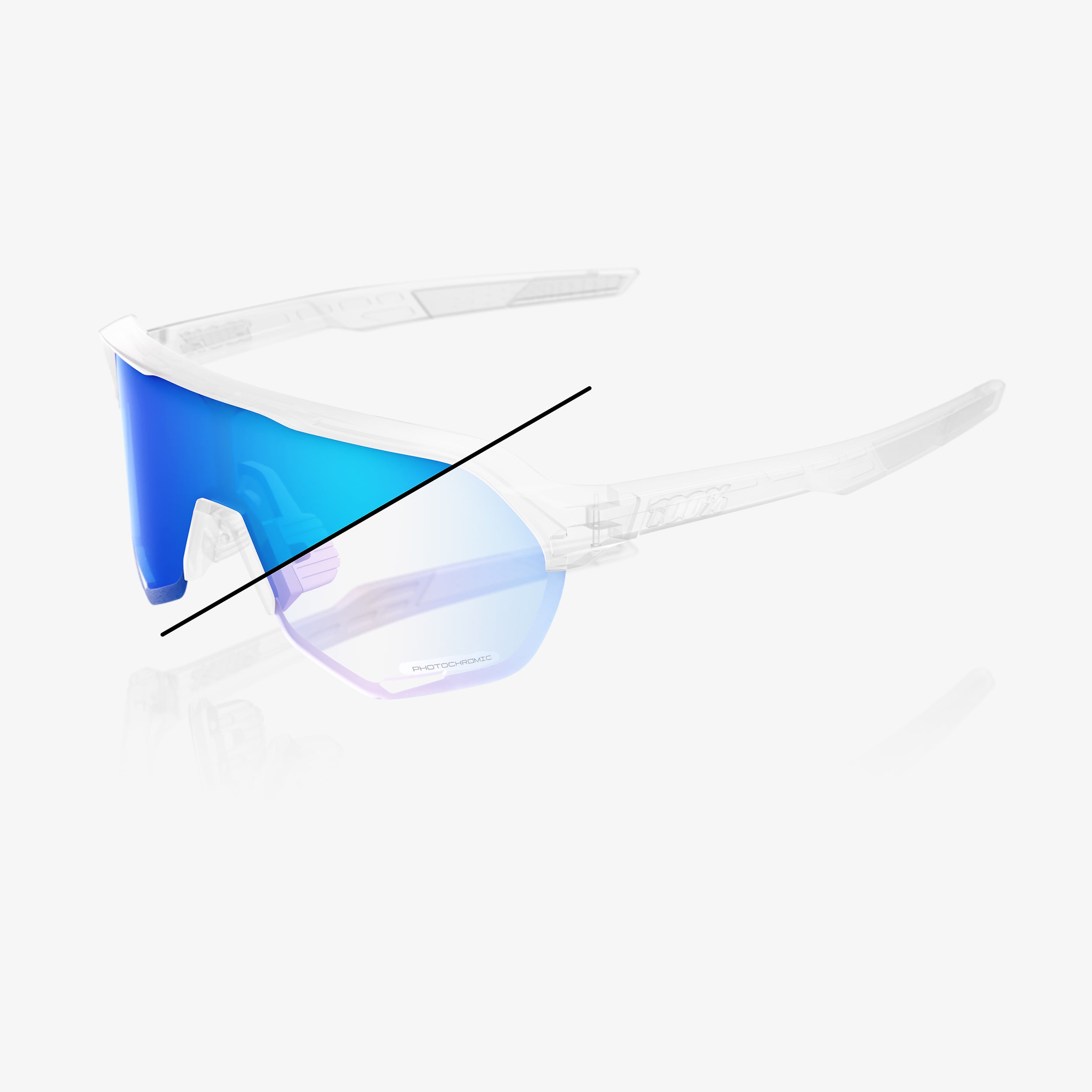 S2 REPLACEMENT LENS - Blue Mirror Photochromic