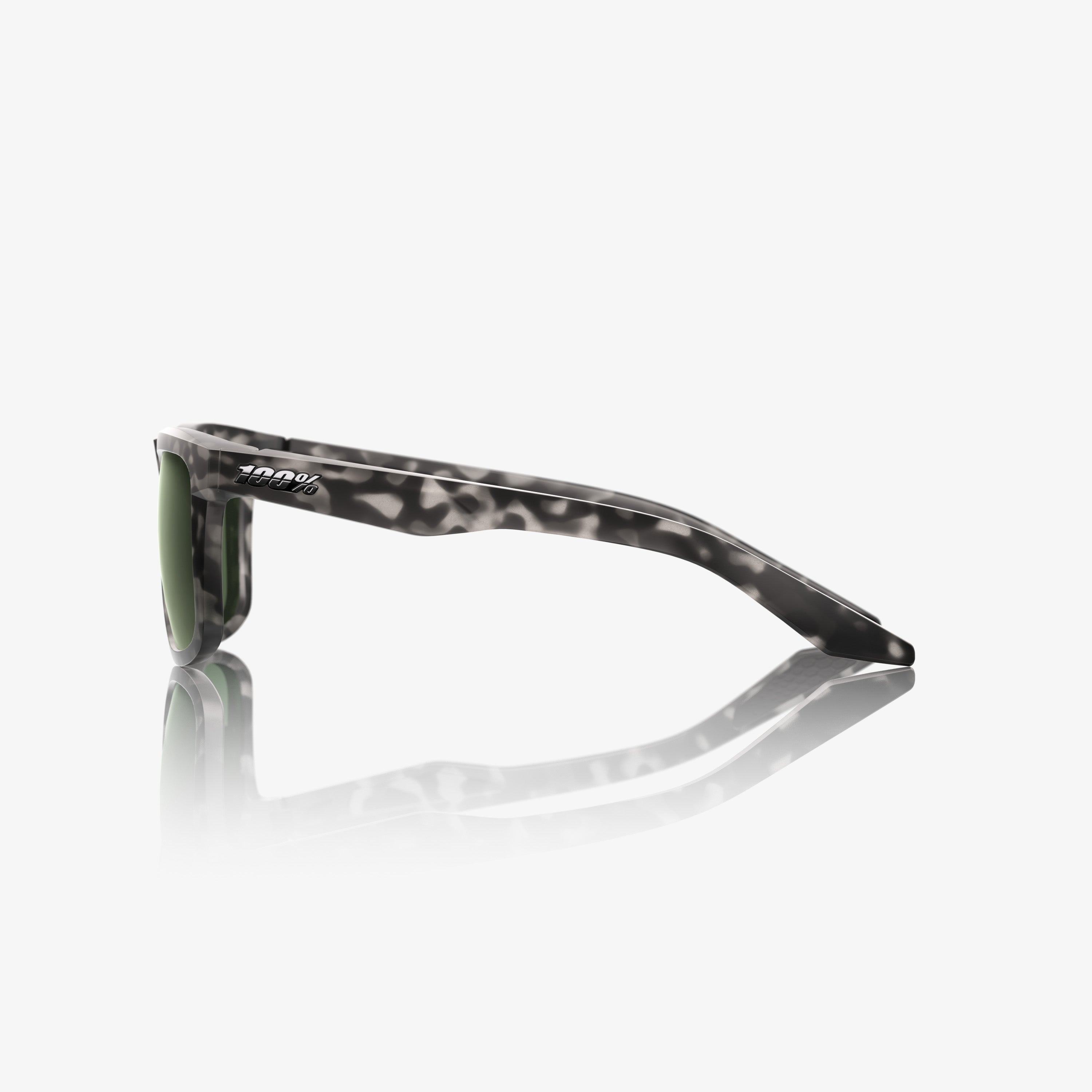 BLAKE - Matte Black Havana - Grey Green-