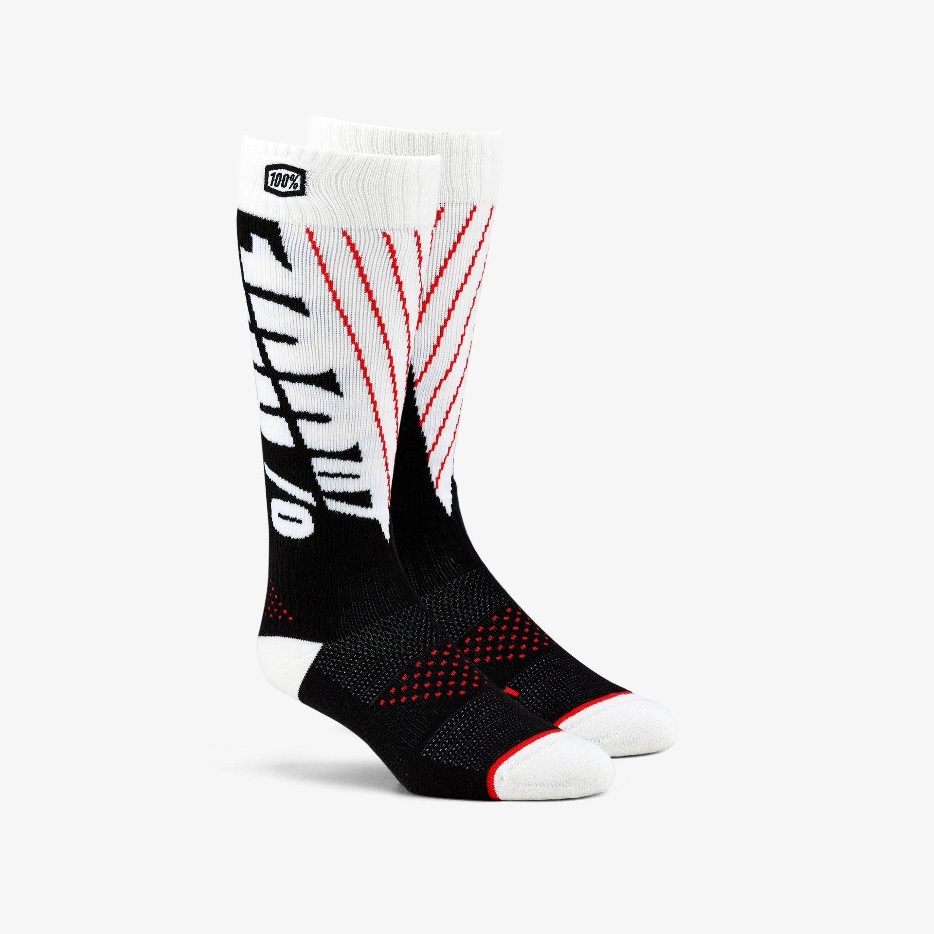 TORQUEComfortMotoSocksBlack/White