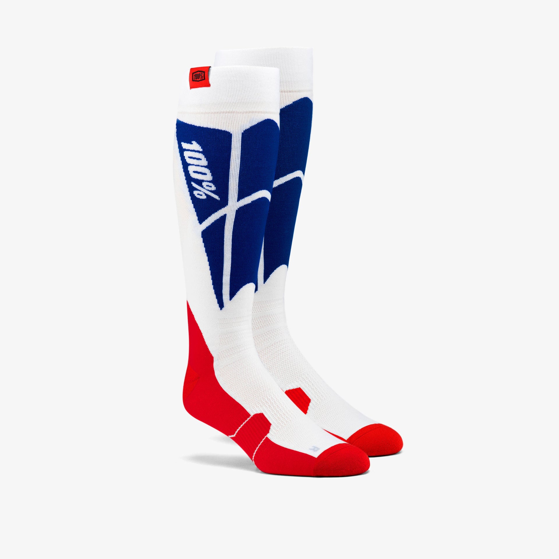 HISIDEPerformanceMotoSocksWhite/Blue