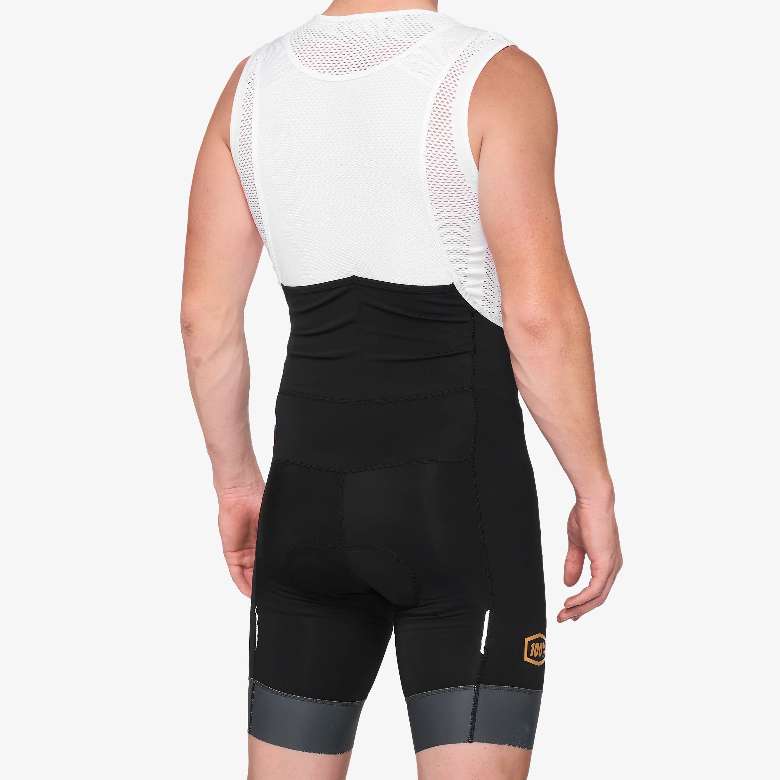 EXCEEDA Bib Shorts Black/Charcoal - Secondary